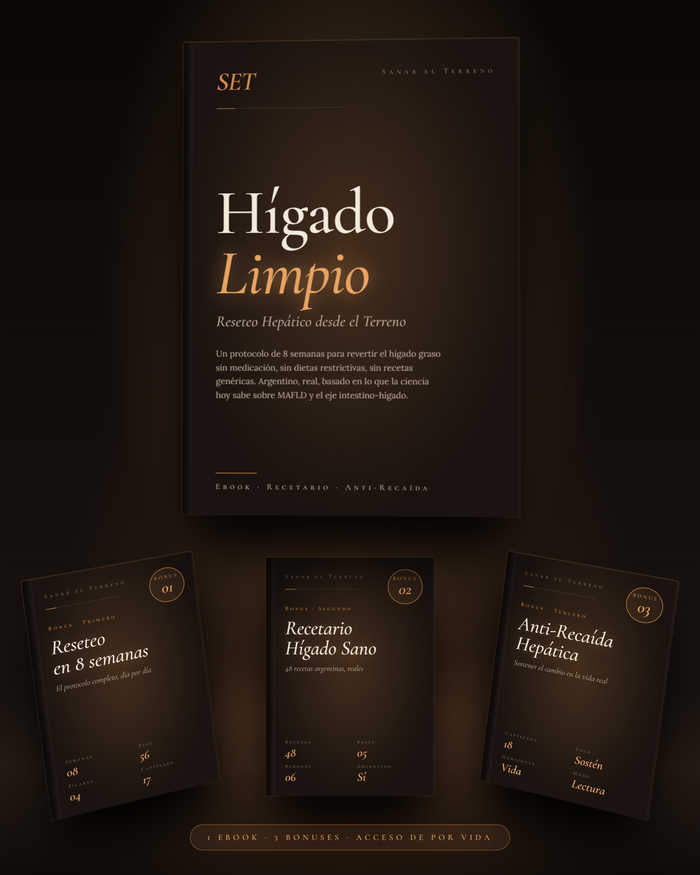 Hígado Limpio · Reseteo Hepático desde el Terreno